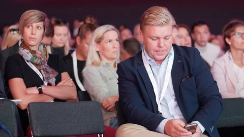 Man with smartphone Video stock 104919842