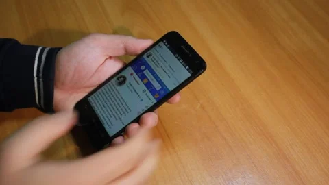 Man with smartphone Stock Footage 131229101