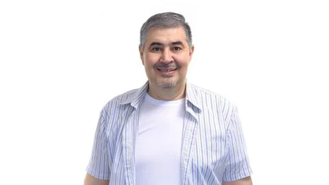 Man Smiling at the Camera Stock Photos