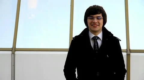 Man smiling Stock Footage 10772040