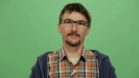 Man smiling Stock Footage 46154094