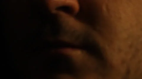 Man Smoking Stock Footage 27967508