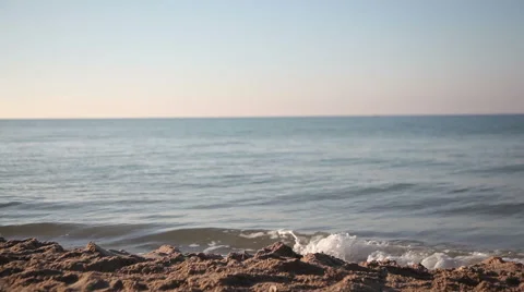 Man smoking at the seaside Stock Footage 66848638