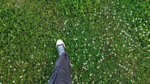 A man in sneakers Stock Footage 271365106