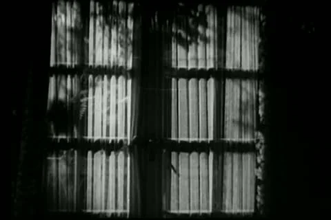 Man sneaking into house Video stock 11347396