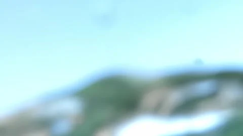 Man snorkeling underwater and exploring coral reef in Budva Montenegro Stock Footage 339069877