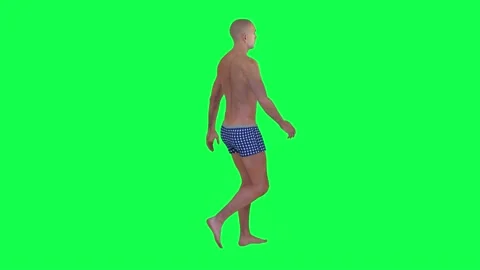 Man solger green screen (26) Video stock 232658951