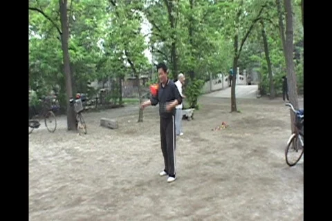 Man Spinning Top 스톡 동영상 275566