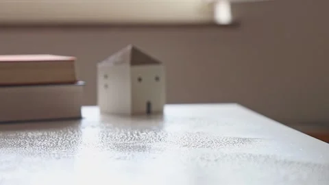 Man splashing detergent on the table. Stock Footage 255242589