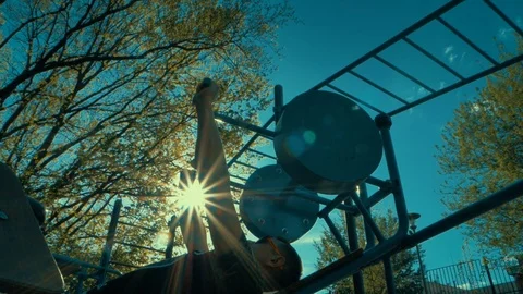 Man. sport. workout Stock Footage 89572833