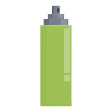 Man sprayer icon cartoon vector. Cream soap infection Stock Illustration