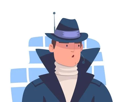 animated spy clipart