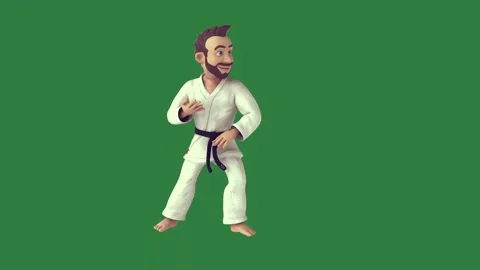 Man Standing - Chroma Key Green Screen Footage Stock Footage 338017033