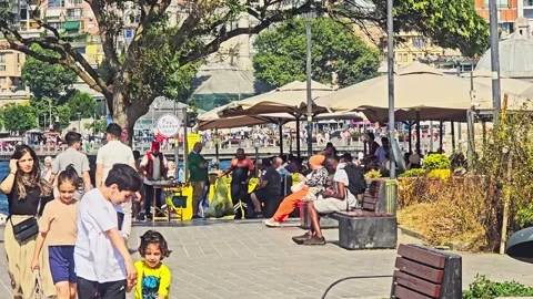 A man that is standing. Stock Footage 282677311