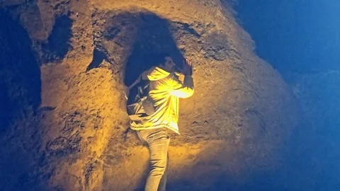 A man standing in a. Stock Footage 282968545