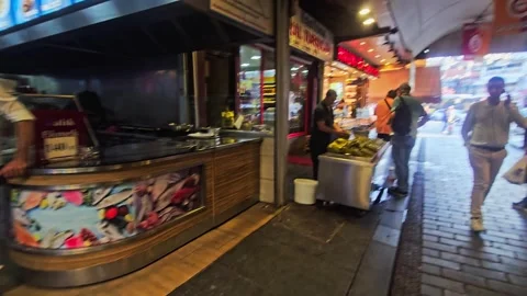 A man standing in front. Stock Footage 282683784