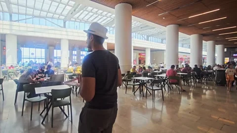 A man standing in front. Stock-Footage 282684643