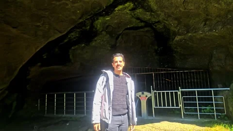 A man standing in front. Stock Footage 282964531