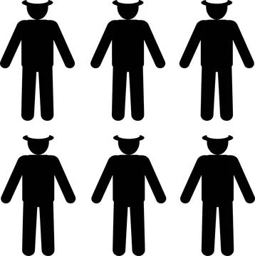 Man standing Stock Illustration