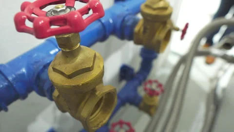 Man stationary technician at work Stock Footage 248233611