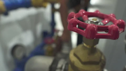 Man stationary technician at work Stock Footage 248234633