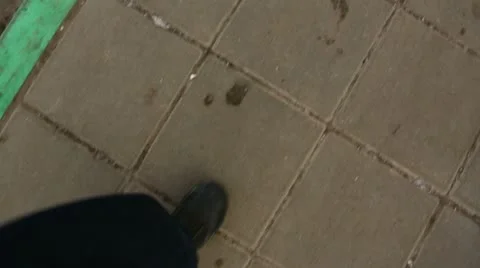 Man step Stock Footage 21436634