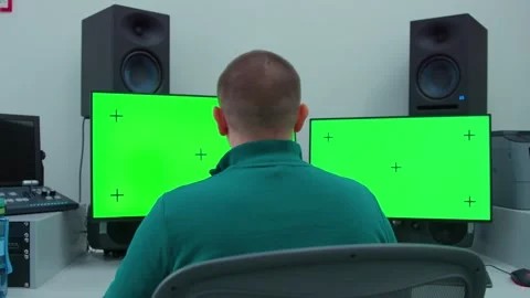 A man step in the scene from the left side and sits down on a chair Stock Footage 271355383