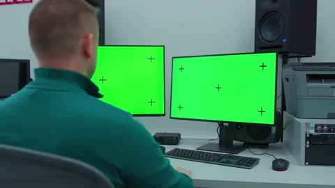 A man step in the scene from the right side, sits down on a chair Stock Footage 300746637