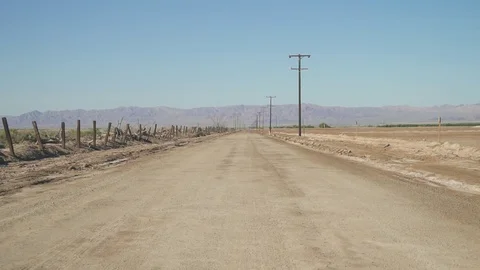 Man Stop Look Road 02 Stock Footage 82273987