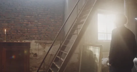 Man Strategically Playing Chess Against Woman in Vintage Setting, Psychological Stock-Footage 299545778