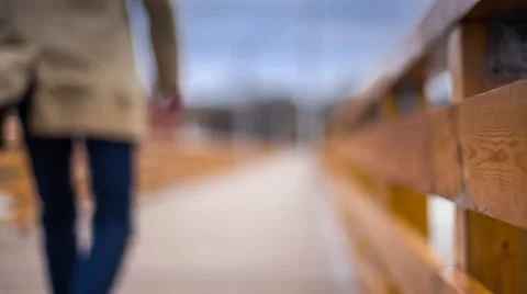 Man stretching into the distance Stock Footage 67461172