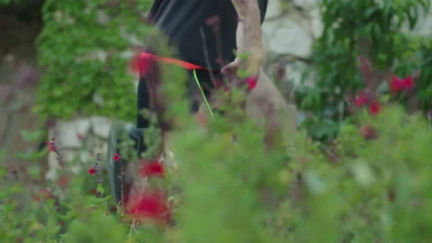 Man stretching before running 動画素材 130729323