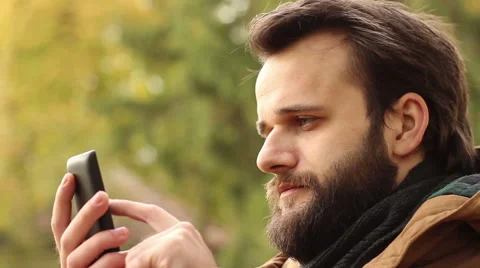 Man suddenly starting to laugh Stock Footage 68916599