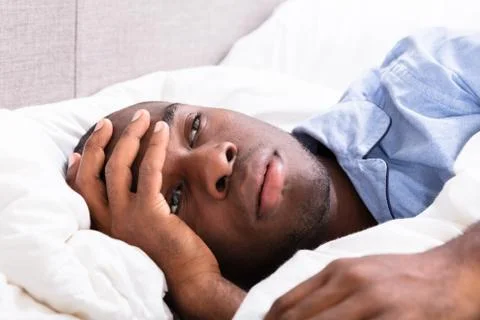 Man Suffering From Fever Stock Photos