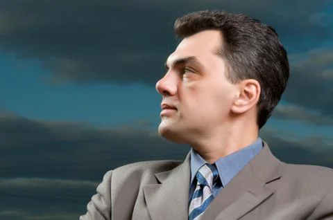 Man in a suit Stock Photos
