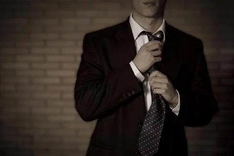 Man in suit Stock Photos