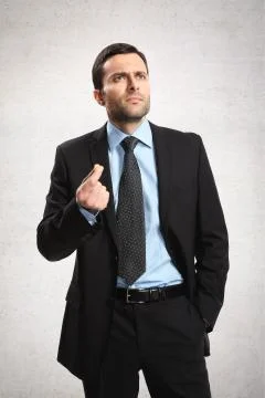 Man with suit. Stock Photos