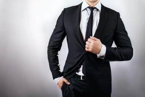 Man in suit Stock Photos