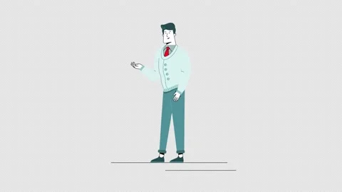 Man In Suit Showing Stock Footage 202172031