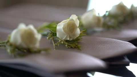 Man suite black jacket and white shirt close up shooting Stock Footage 128947185