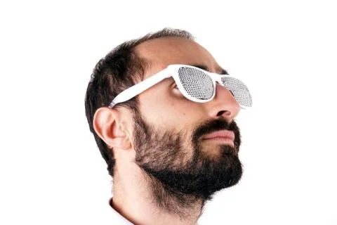 Man with sunglasses Stock Photos
