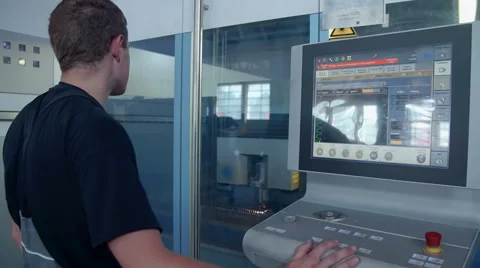 A man is supervising the welding process Stock Footage 58882698