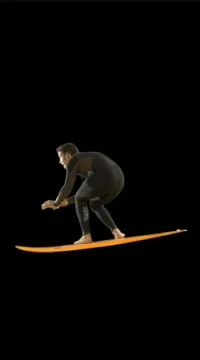 Man on surfboard. Stock Footage 79532