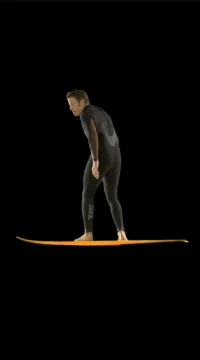Man on surfboard. Stock Footage