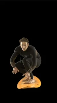 Man on surfboard. Stock Footage 79571