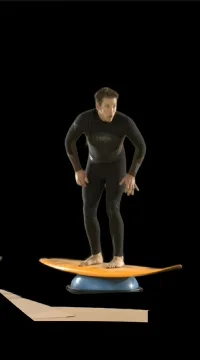 Man on surfboard. Stock Footage 79688