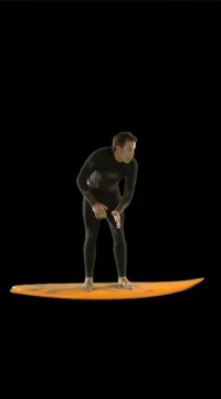 Man on surfboard. Stock Footage 79715