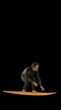 Man on surfboard. Stock Footage 79716