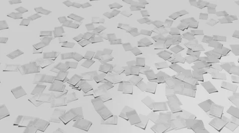 Man surrounded by vast amounts of paperwork. Panicking businessman can't cope 스톡 동영상 32721171