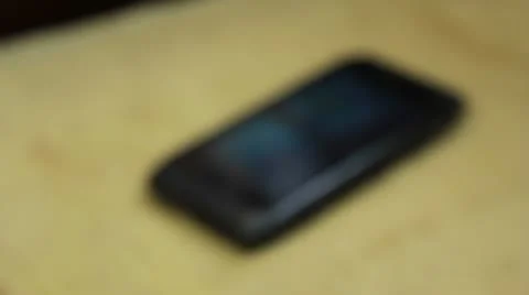 Man takes the phone Video stock 10798526